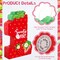 Strawberry 1st Birthday Piñata – Summer Berry Strawberry Party Game with Stick, Blindfold, Mask & Confetti for Girls’ Birthday, Baby Shower, or Strawberry-Themed Party